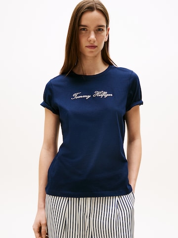 TOMMY HILFIGER T-Shirt in Blau: Vorderseite