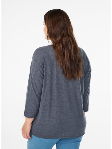 Zizzi - Blusa 'Rosey' en gris