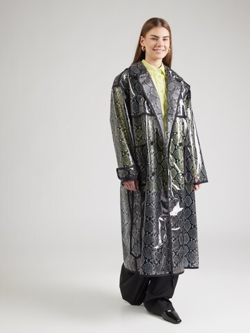 STAND STUDIO Between-seasons coat 'Promise' in Black: front