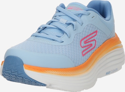 Sportiniai batai 'MAX CUSHIONING ENDEAVOUR' iš SKECHERS, spalva – šviesiai mėlyna / oranžinė / pitajų spalva, Prekių apžvalga