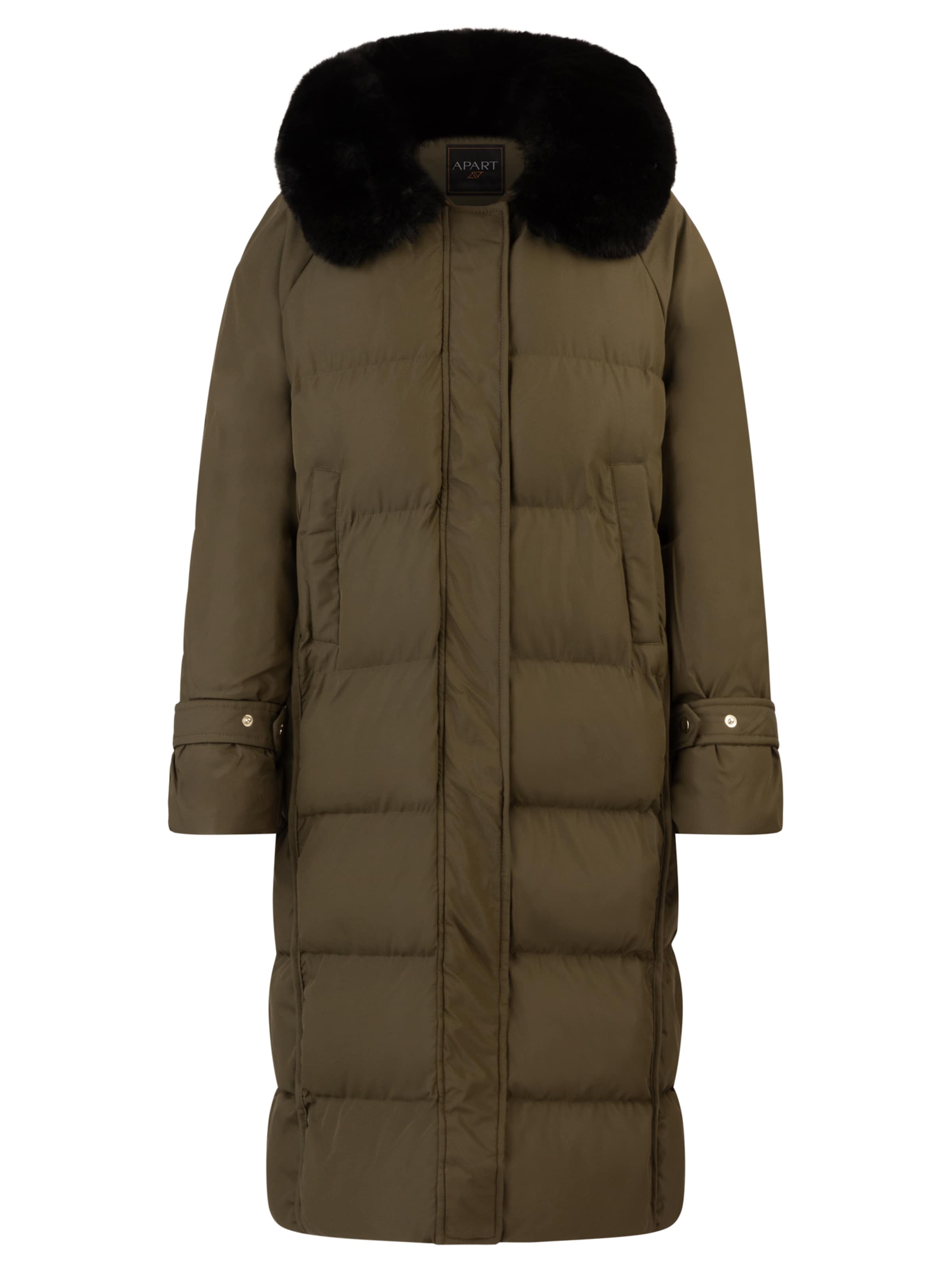 APART Wintermantel in Grün: Vorderseite