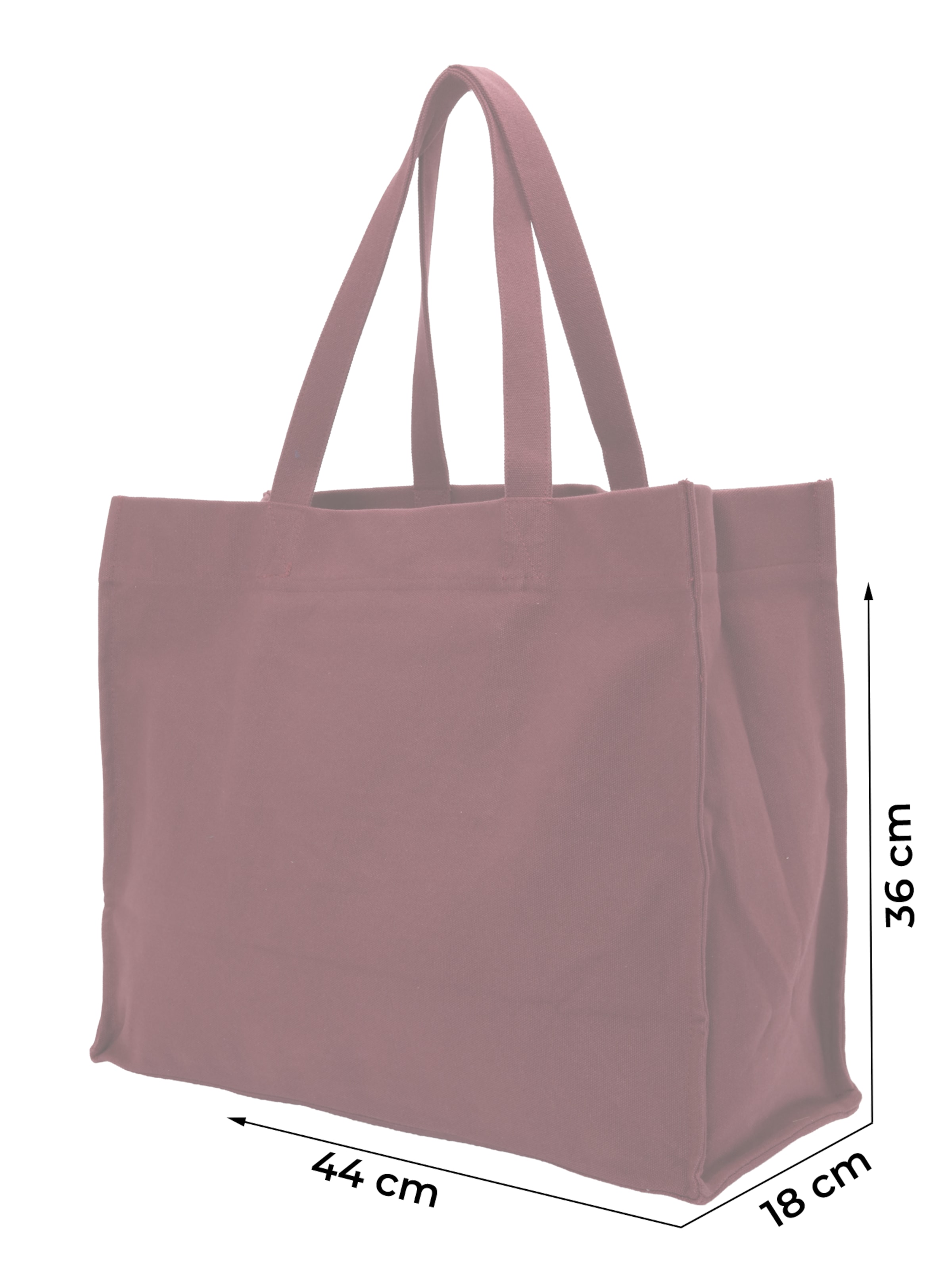 KARL LAGERFELD JEANS Shopper torba u bordo / bijela, Pregled proizvoda