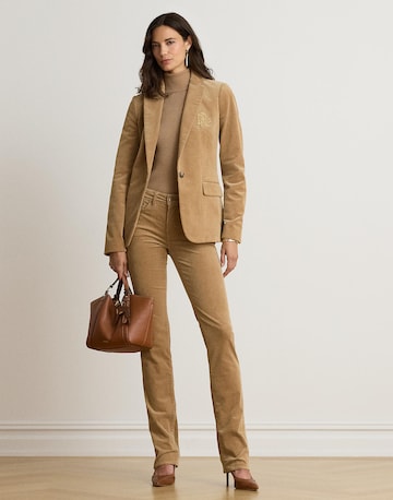 Lauren Ralph Lauren Petite Slimfit Παντελόνι σε μπεζ