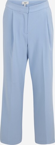 OBJECT Petite Loose fit Pleated Pants 'SIGRID' in Blue: front