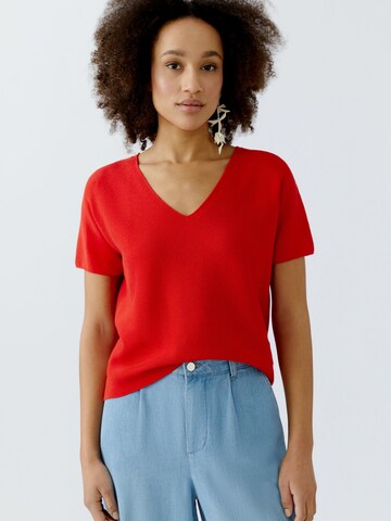 OUI Sweater in Red: front