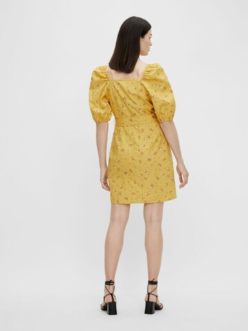 Robe 'Rose' OBJECT en jaune