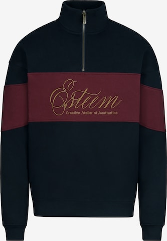 ESTEEM Collegepaita värissä sininen: etupuoli