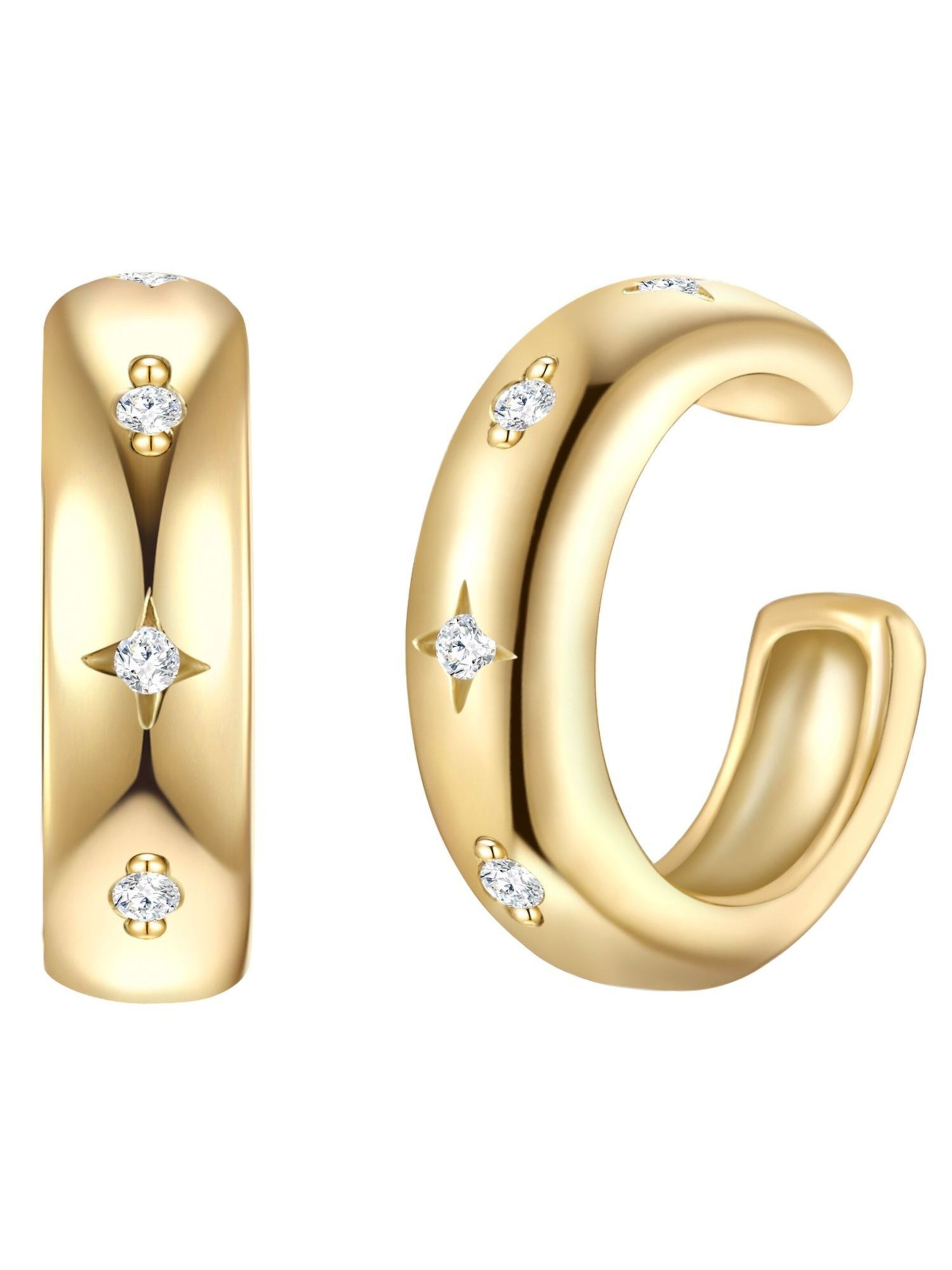 Orecchini di Glanzstücke München in oro: frontale