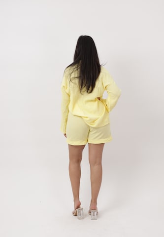 Completo pantalone di Elara in giallo