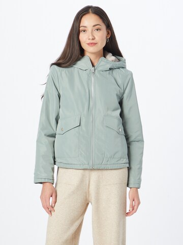 Veste mi-saison 'DAHLIA' ONLY en vert : devant