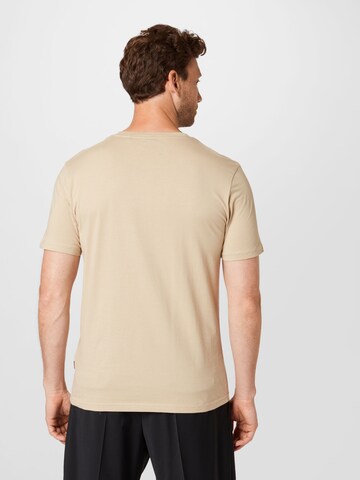 BOSS T-shirt 'Thinking 1' i beige