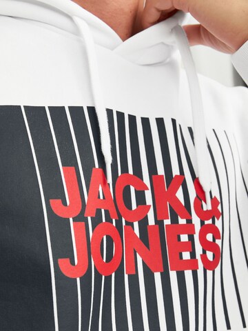 JACK & JONES Sweatshirt i hvid