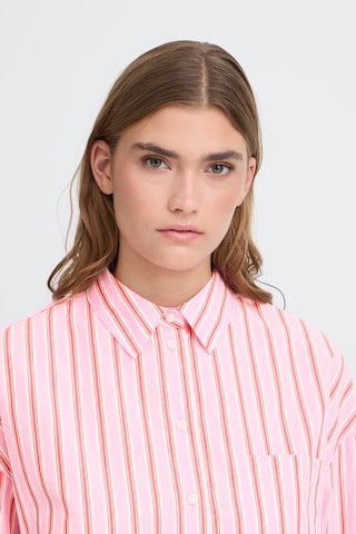 ICHI Blouse 'IHFluca' in Roze