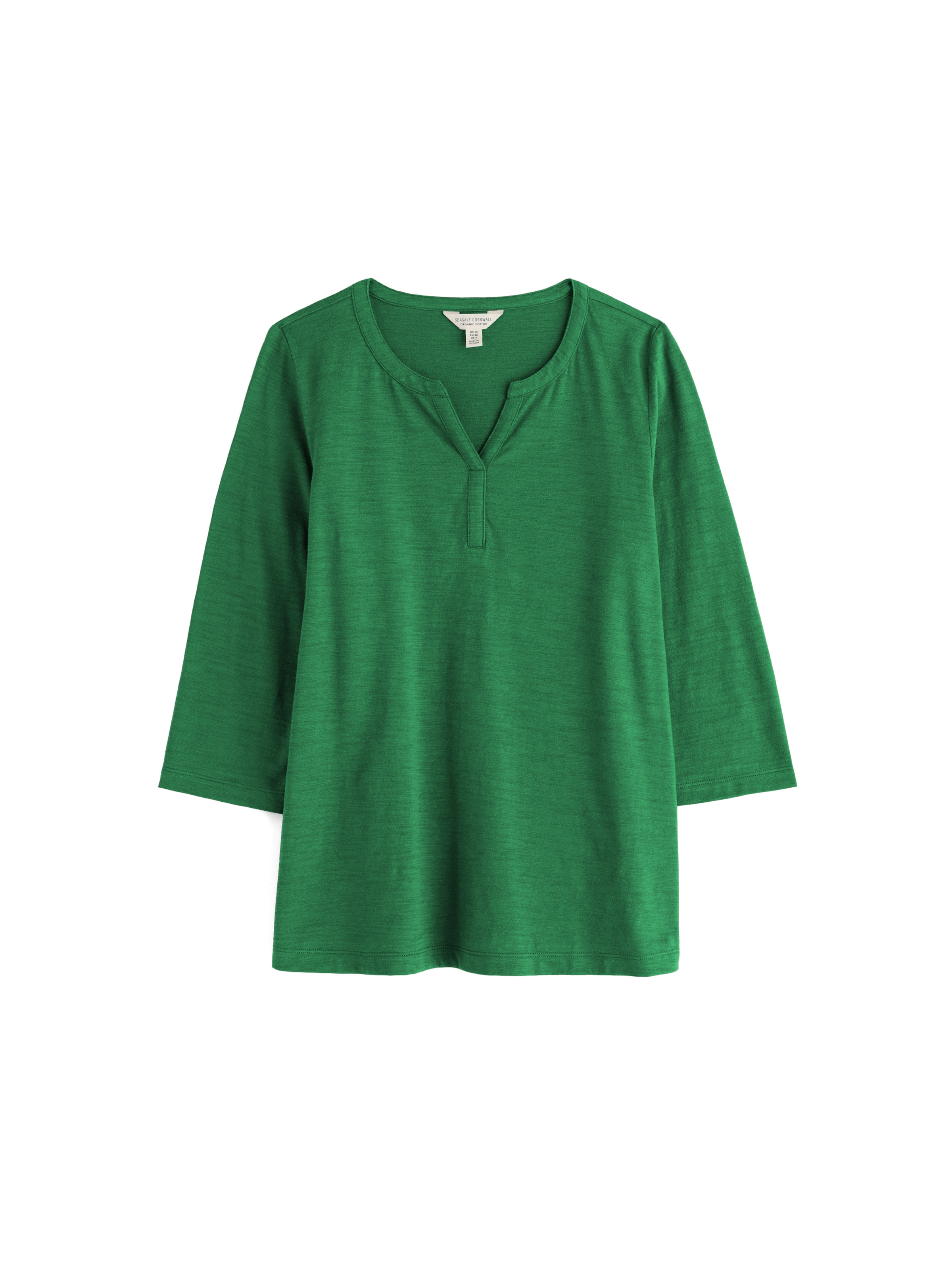 Seasalt Cornwall Shirt 'Carlyon' in Groen: voorkant