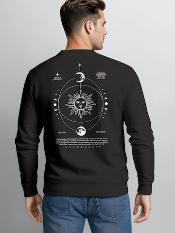 Neverless Sweatshirt 'Spiritual Awareness' in Black