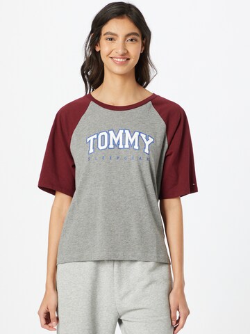 Chemise de nuit Tommy Hilfiger Underwear en gris : devant