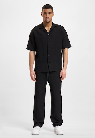 DEF Regular fit Button Up Shirt 'Porto' in Black