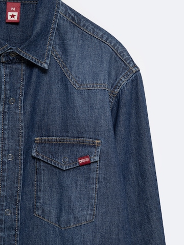 Regular fit Camicia ' CHUCK ' di BIG STAR in blu