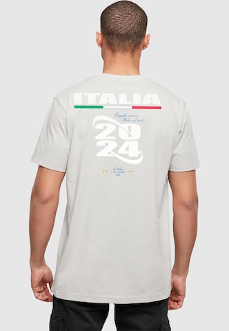 Mister Tee Shirt 'Calcio 24' in Grijs