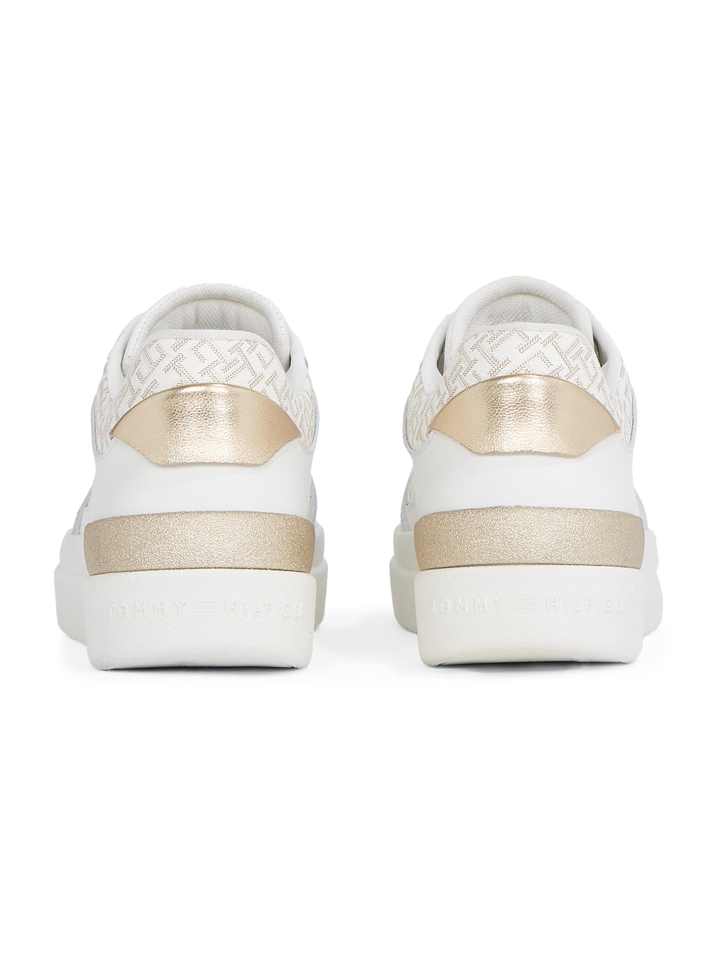 TOMMY HILFIGER Tenisky 'LUX' – bílá