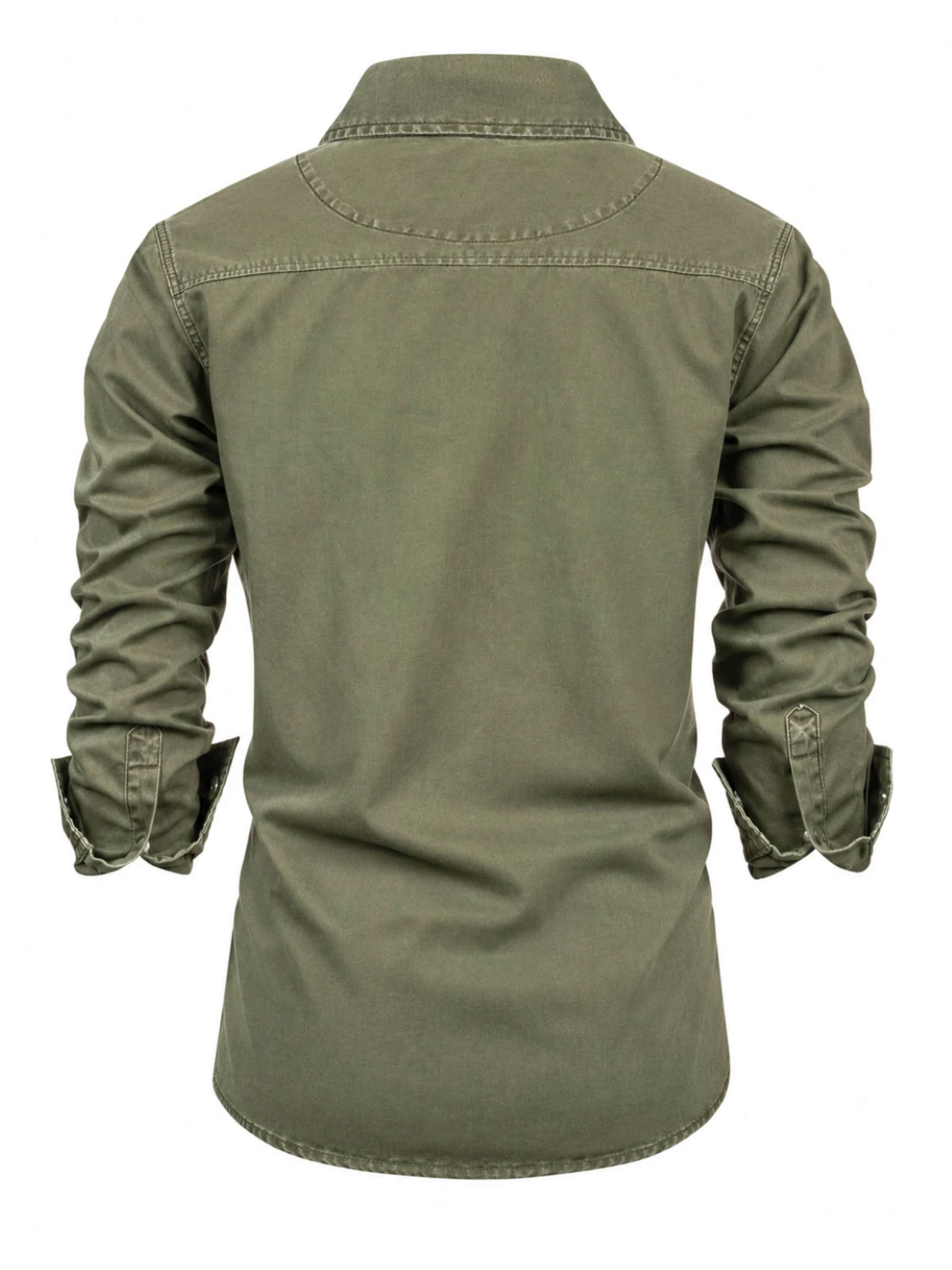 FALKENSTEJN - Ajuste regular Camisa 'FALKENSTEJN Riccaldo Herren-Hemd' en verde