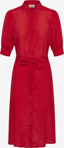 Kaffe Blusekjole 'KAemine' i rød: forside