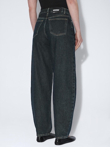 Dr. Denim Loosefit Jeans 'Nanci Mid Barrel Seam' in Blauw