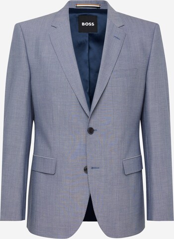 Coupe regular Veste de costume 'H-Jasper' BOSS en bleu : devant