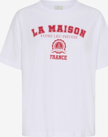 balta Kaffe Marškinėliai: priekis