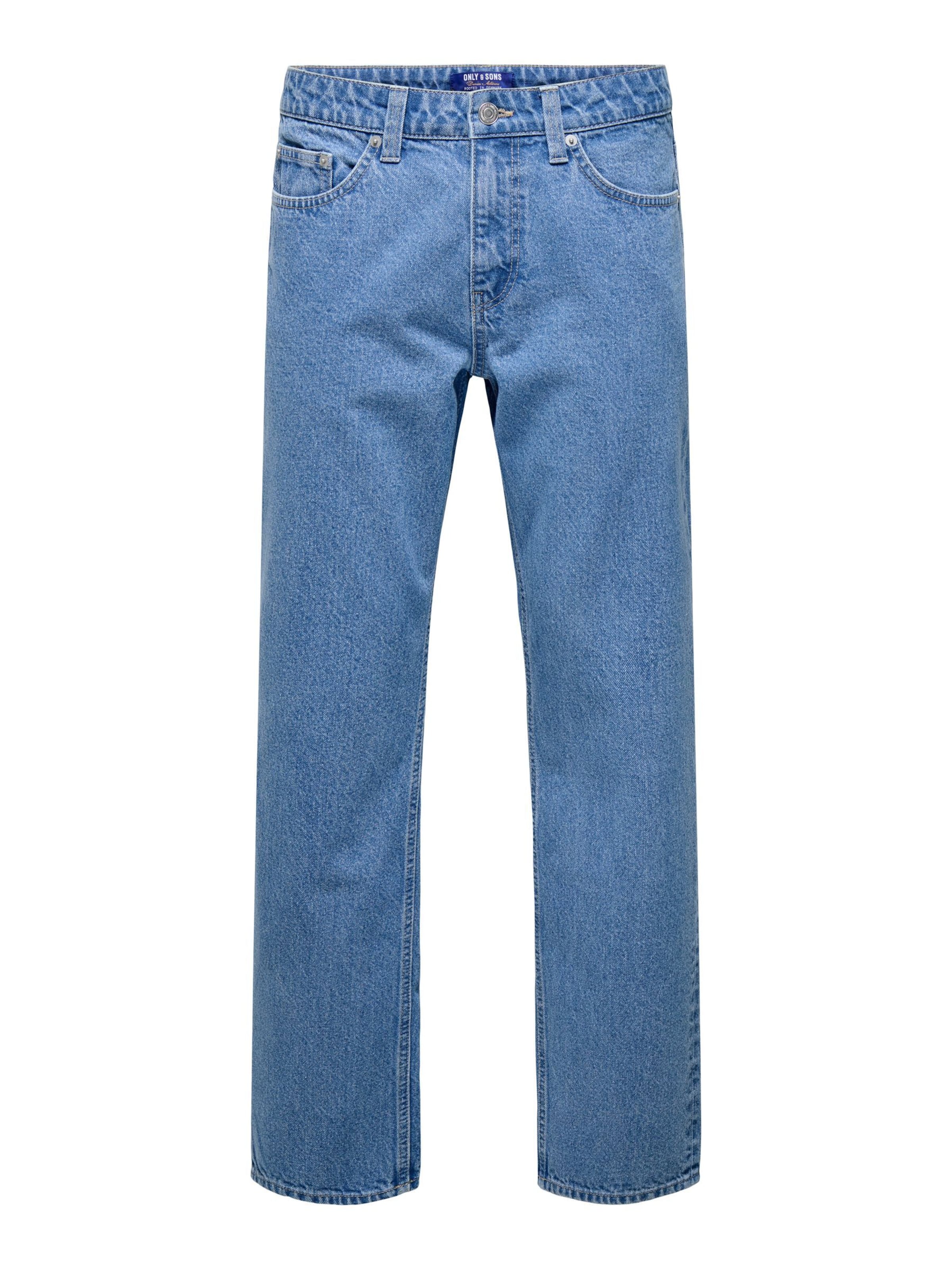 Only & Sons Regular Дънки 'ONSEdge' в синьо: отпред