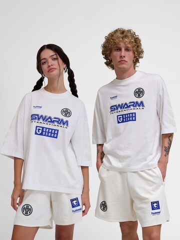 Maglia trikot 'GAMBA' di Hummel in bianco: frontale