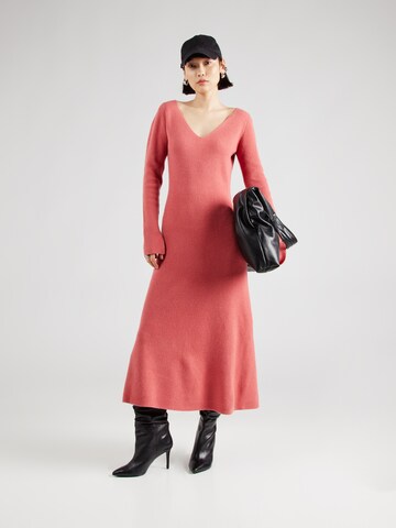 DRYKORN Knit dress 'RANIJA' in Red: front