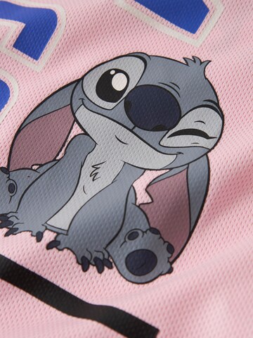 NAME IT Shirt 'NKFakuri Stitch' in Pink