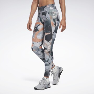 Reebok Skinny Sporthose in Grau: predná strana