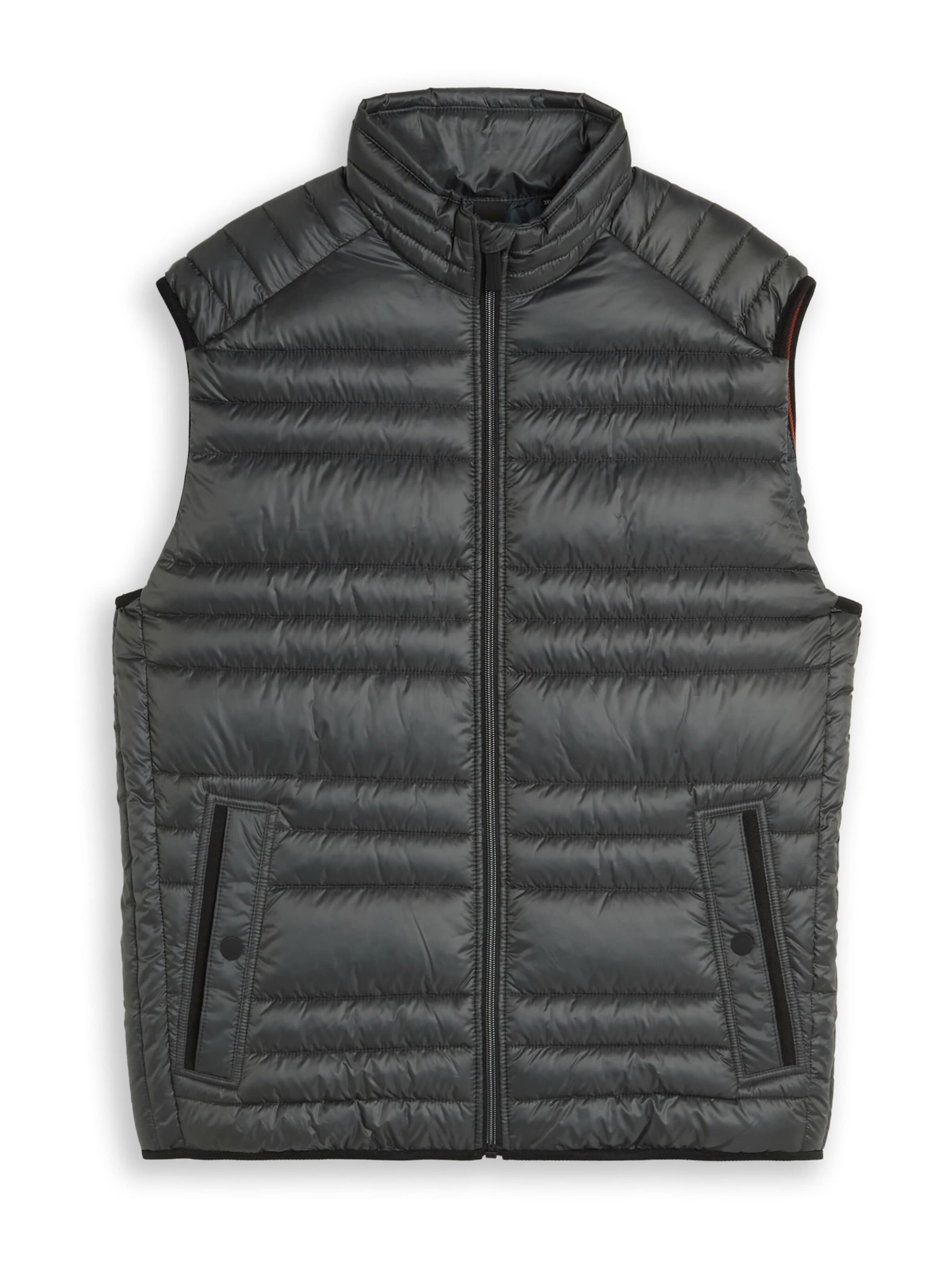 Gilet TOM TAILOR Men + en vert : devant