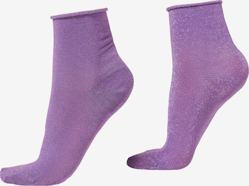 CALZEDONIA Socks in Purple: front