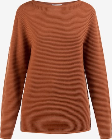 usha WHITE LABEL Sweater in Brown: front