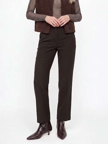 Rich & Royal Regular Broek in Bruin: voorkant