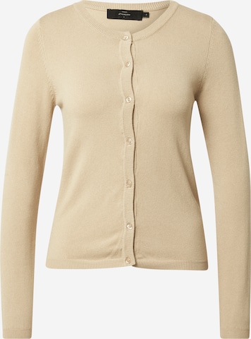 Peppercorn Knit Cardigan 'Tana' in Beige: front