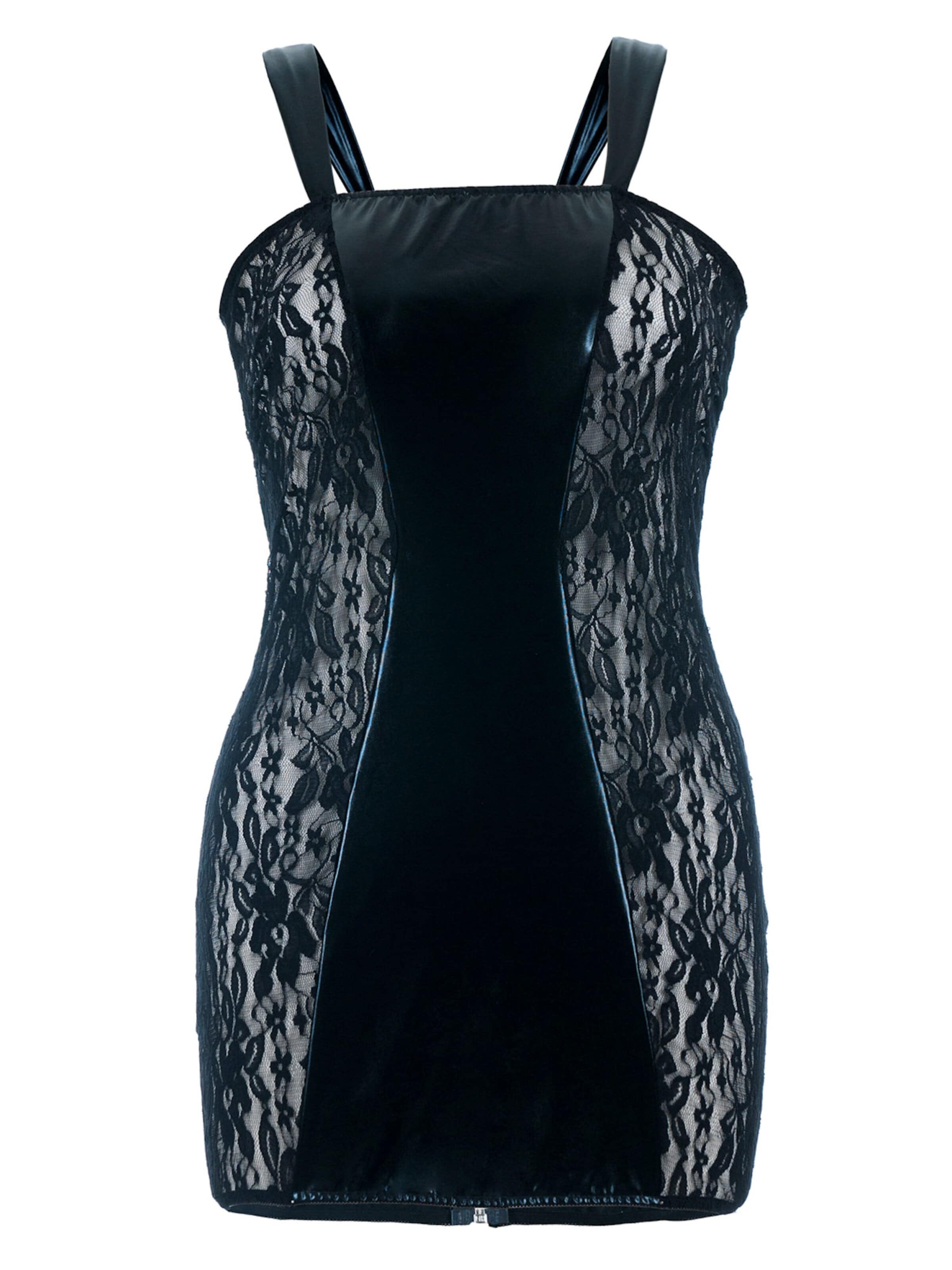 Andalea Negligee 'SB/1004' in Black: front