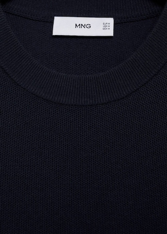 MANGO MAN Pullover 'Ten' in Blau