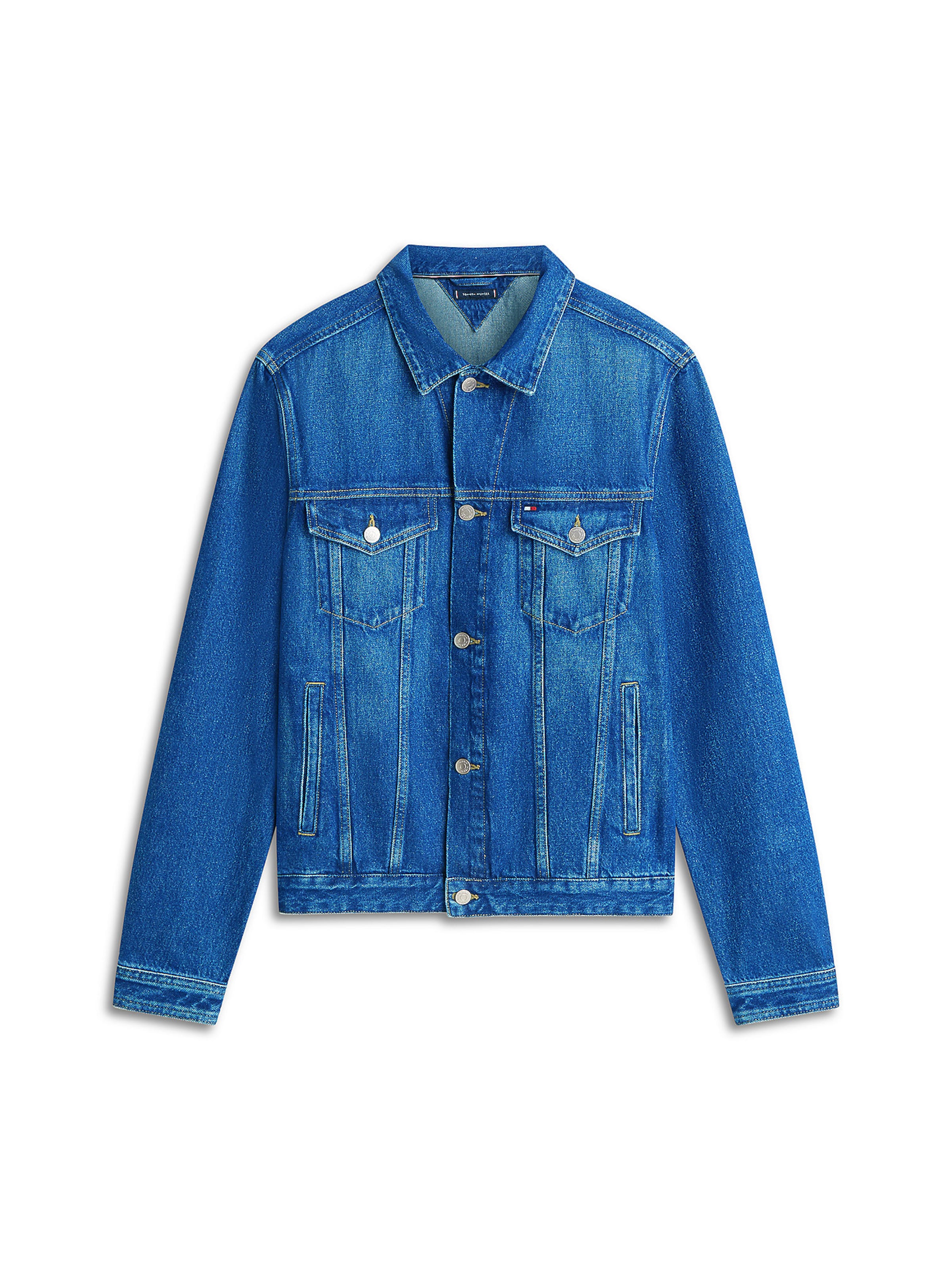 TOMMY HILFIGER Between-Season Jacket in Blue: front