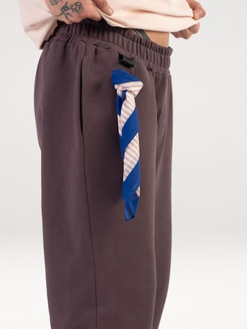 Alessandro Magno Loose fit Workout Pants in Brown