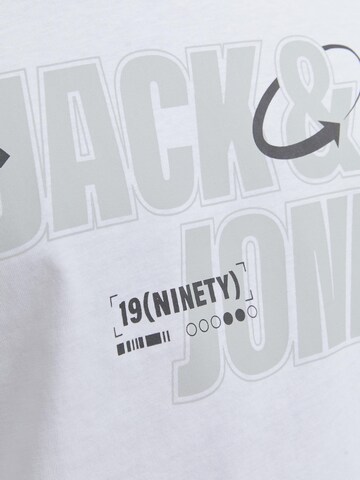 JACK & JONES T-Shirt 'BLACK' in Weiß