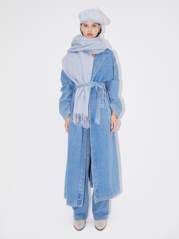 LeGer Premium Scarf 'BIANCA' in Blue