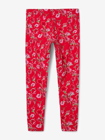 Skinny Leggings de la Desigual pe roșu