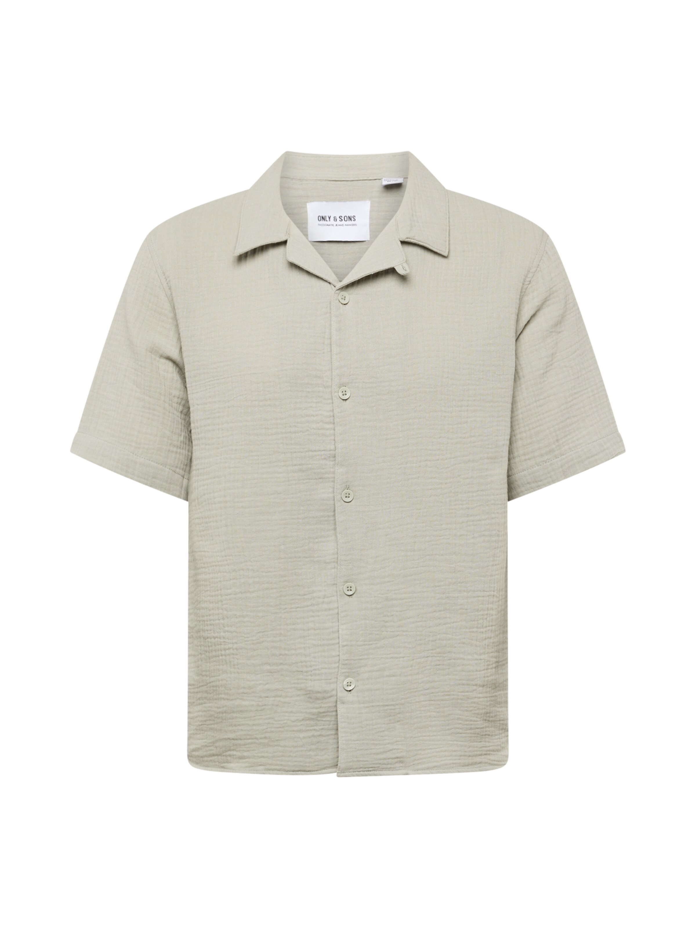 Only & Sons Regular fit Skjorta 'ONSKYLE' i grön: framsida