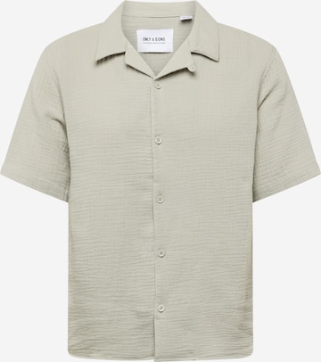 Only & Sons Regularny krój Koszula 'ONSKYLE' w kolorze zielony: przód