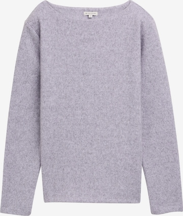 TOM TAILOR Sweatshirt in Lila: voorkant
