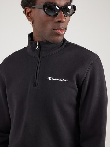 Bluză de molton de la Champion Authentic Athletic Apparel pe negru